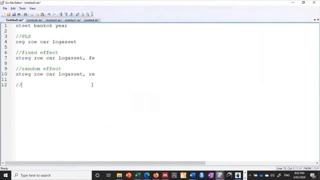Regresi Data Panel: Chow, Hausman dan LM Test (Stata) смотреть онлайн