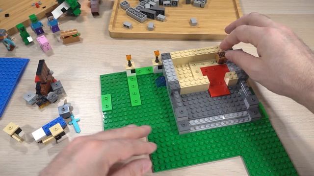 Pure Build ? LEGO Minecraft The Crafting Box 3.0 B-model set 21161 смотреть онлайн