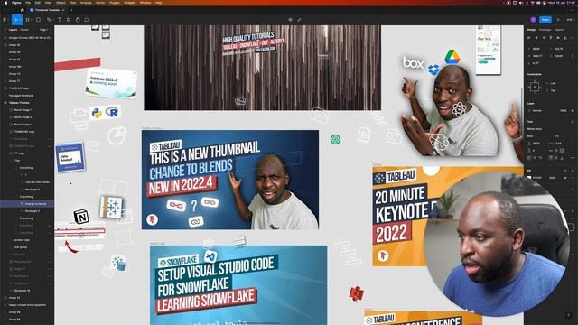 The Secret to Quick and Easy FREE YouTube Thumbnail Creation | Figma Templates смотреть онлайн