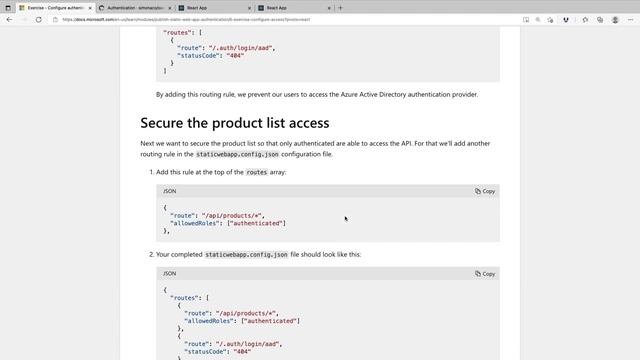 How to configure authorization in Azure Static Web Apps [9 of 22] | Azure Tips and Tricks смотреть онлайн
