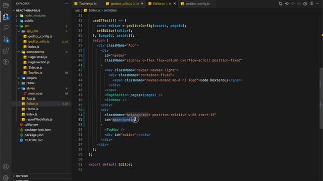 #21 - Hide Sidebar when component is selected - Node - GrapesJS - NoCode смотреть онлайн