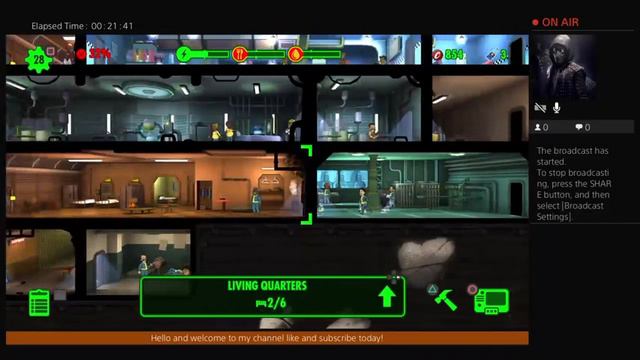 Jedi599's Live PS4 Broadcast Fallout Shelter смотреть онлайн