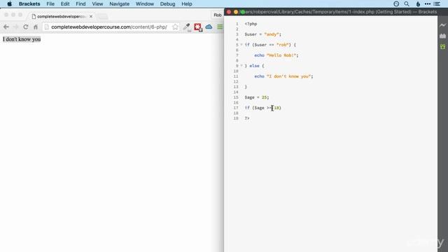 PHP If Statements - Learn How to Use the IF Statement in PHP смотреть онлайн