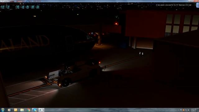 X Plane Better push back tug смотреть онлайн