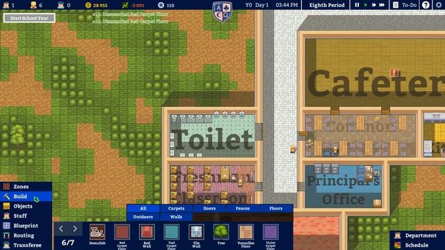 Academia School Simulator - Открытие Новой Школы в городе! смотреть онлайн