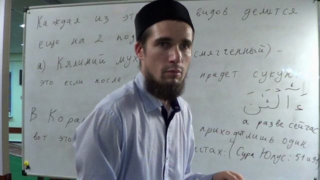 Таджвид. Мадд Лязим. Урок 29 Часть 1-я. Али Якупов.