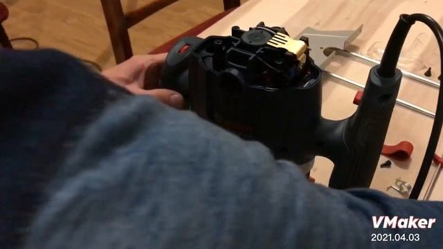 Фрезер Bosch gof 130 - покупка с неисправностью. Разбираем, устраняем. смотреть онлайн
