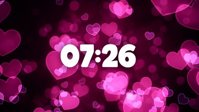 15 Minute Valentine Hearts Countdown | 4K ❤️? смотреть онлайн