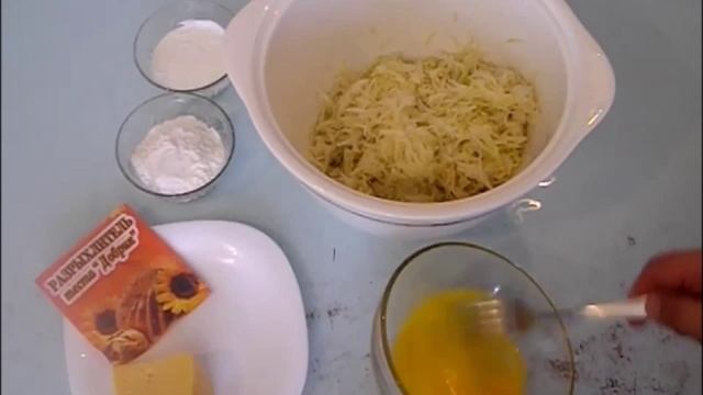Капустные Оладьи с Сыром кулинарный видео рецепт смотреть онлайн