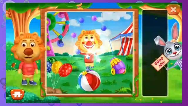 Puzzle Kids-Animals Shapes|Puzzle games for kids|Android gameplay 7|Games for kids. смотреть онлайн
