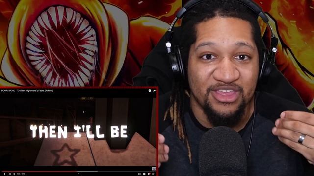 DOORS SONG - "Endless Nightmare" | FabvL (Roblox) | Reaction смотреть онлайн