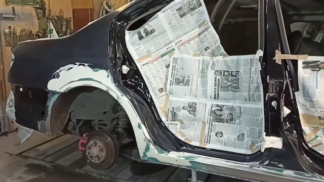 Эпоксидный грунт реофлекс 4/1 мокрый по мокрому с акриловым грунтом реофлекс