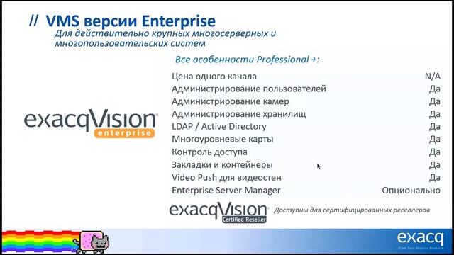 Совместный вебинар Canon, iPera и ExacqVision смотреть онлайн