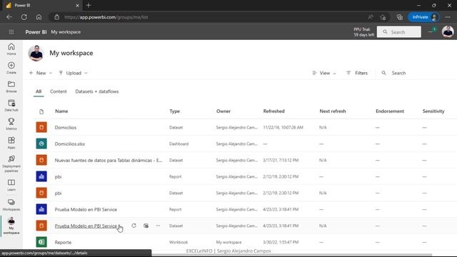 ¡POR FIN! Editar Modelo de datos en Power BI Service (Web) смотреть онлайн