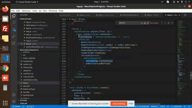 RefreshControl - How to implement "Pull to Refresh" Feature in React Native смотреть онлайн