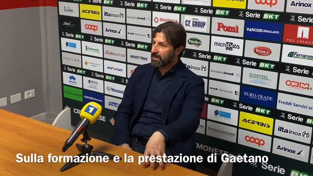 Cremonese-Trapani 5-0, la conferenza di mister Rastelli смотреть онлайн