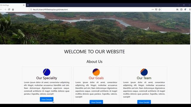 Creating a website using CSS Grid смотреть онлайн