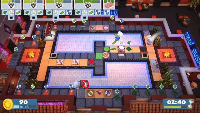 Overcooked 2! Cooking with Vorkle92 Episode 4 смотреть онлайн