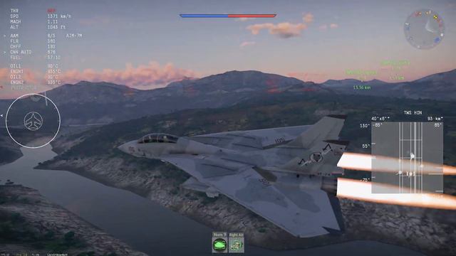 War Thunder HOW TO SUCCEED in the F-14B! смотреть онлайн