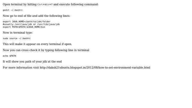 Ubuntu: How to set java home? (4 Solutions!!) смотреть онлайн