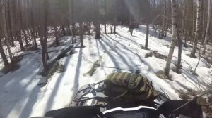 Весенние покатушки на квадроциклах Линхай-Ямаха 200 и 550 часть 1