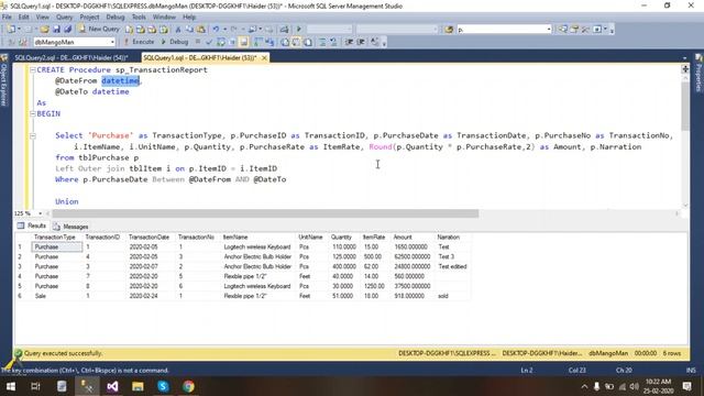 C-Sharp Foundation Course. Week 7, Day 4. Stored Procedure, RDLC Report смотреть онлайн