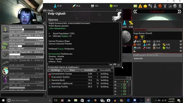 Sneak peak at FreeOrion смотреть онлайн
