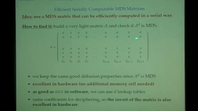 The PHOTON Family of Lightweight Hash Functions (Crypto 2011) смотреть онлайн