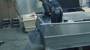 Поднятие бортов и консоли лодки КАЗАНКА-5