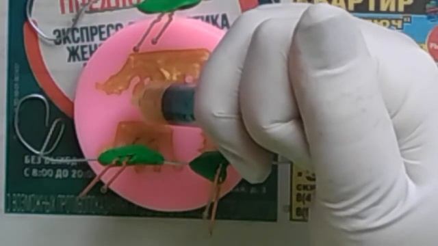Шпильки для волос. Золотые короны и сердечки из эпоксидной смолы/DIY/Мастер класс смотреть онлайн