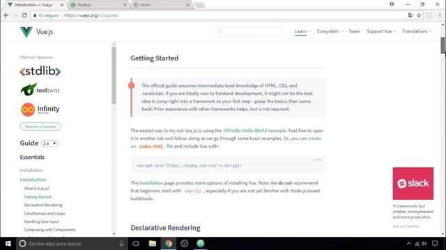 Curso Práctico de Vuejs Desde Cero, Parte 1 смотреть онлайн