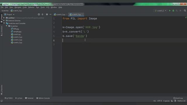 Convert Image to Black & White using Python in Tamil|Python Programming|Tamil смотреть онлайн