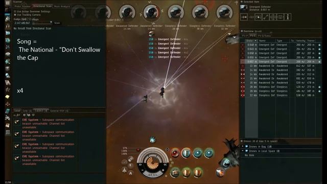 EvE Online C4 Nightmare Solo Forgotten Frontier Conversion Module(relic Site)