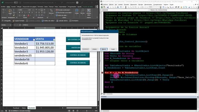 Control de Errores Curso de Macros En Excel смотреть онлайн