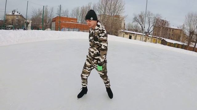 #9 Как кататься на коньках|Три самых простых упражнения для начинающих фигуристов/КАТАНИЕ НА КОНЬКА смотреть онлайн