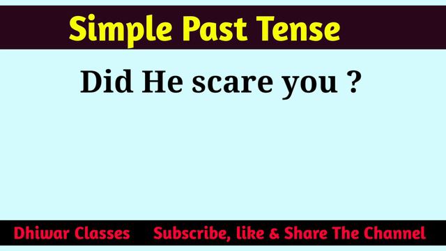 Simple past tense practice ।। Past tense sentences ।। Past tense questions and answers смотреть онлайн