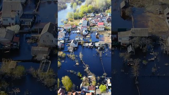 Паводок в Гомеле 2023. Апрель, Новобелица смотреть онлайн