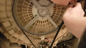 Замена ремня стиральная машинка Ardo вертикалка