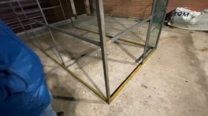 Вольер для собаки 2х4 каркас