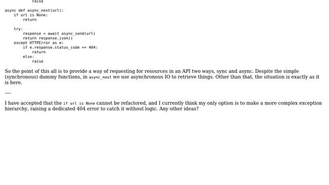 Refactoring try blocks with async/await смотреть онлайн