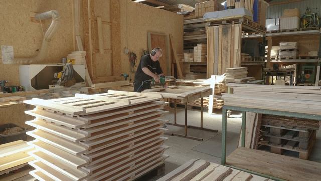 Wood-Mizer LT40 and shelter production by Leif Møllerskov in Denmark | Wood-Mizer Europe смотреть онлайн