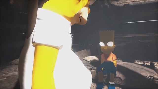 God of War but it's The Simpsons смотреть онлайн