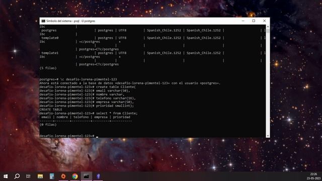 Introducción a Bases de Datos: creando tabla con SQL смотреть онлайн