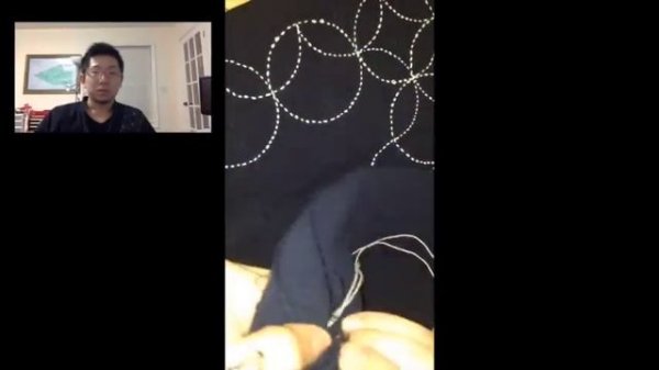 How to Sashiko Stitching | Using a Sashiko thimble [Sashiko Tutorial]