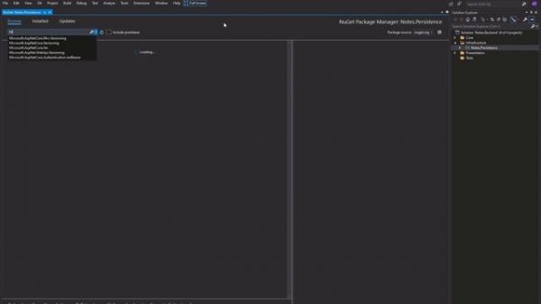 Entity Framework Core 5.0 - добавляем базу данных в проект