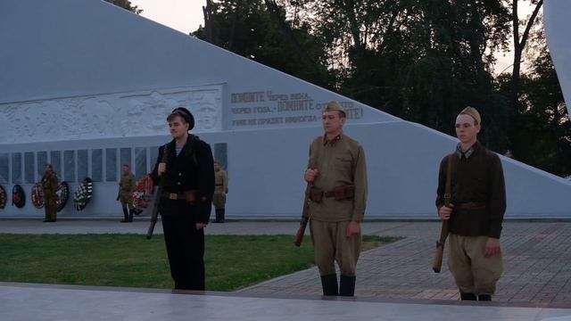 Акция "Свеча памяти" в Динском районе. 22 июня 2021 года. 4 часа утра смотреть онлайн