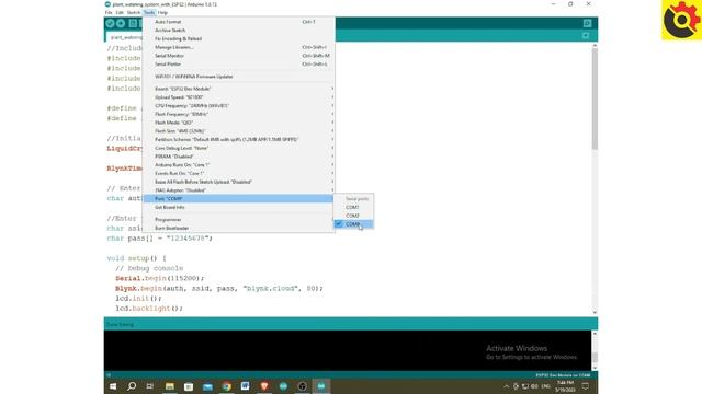 How To Make A Plant Watering System With ESP32 Board And Blynk App #sritu_hobby #esp32project