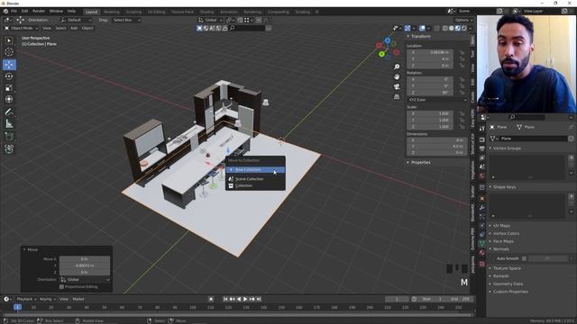 ?Usando o Blender 2.8 Como AUTOCAD? - BLENDER MEDIDAS EXATAS смотреть онлайн
