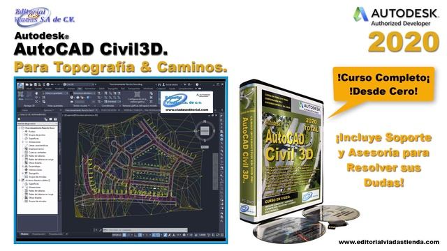 Curso de Civil 3d 2020 Para Topografía y Caminos Total смотреть онлайн