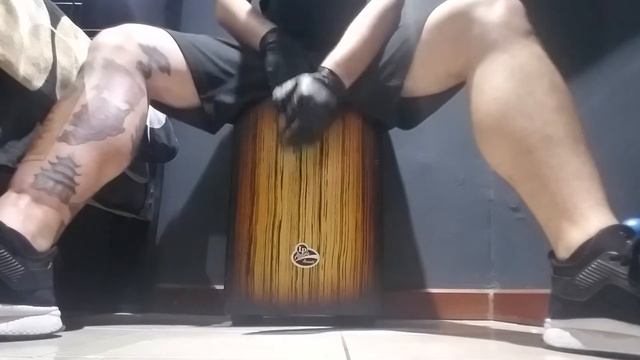 The Weeknd - Blinding Lights (cajón cover) смотреть онлайн